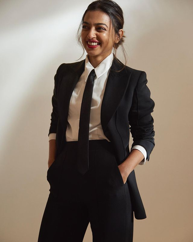 Staggering Clicks Of Radhika Apte in Designer Outfit